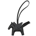 エルメス HERMES ロデオPM ペガサス タッチ ブラック アリゲーター アニューミロ バッグチャーム 黒 ソーブラック クロコ