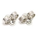 ルイヴィトン LOUIS VUITTON ピアス ピュス LV グラム M01264 ゴールド×シルバー メタル ラインストーン ジルコン ピアス 2個セット 両耳 ラインストーン ジルコン×メタル