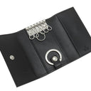 グッチ GUCCI GGエンボス 625565 ブラック GGエンボスレザー キーケース シルバー金具 6連 6本 キーリング付き 黒