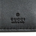 グッチ GUCCI GGエンボス 625565 ブラック GGエンボスレザー キーケース シルバー金具 6連 6本 キーリング付き 黒