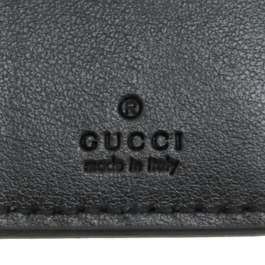 グッチ GUCCI GGエンボス 625565 ブラック GGエンボスレザー キーケース シルバー金具 6連 6本 キーリング付き 黒
