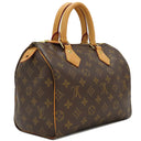 ルイヴィトン LOUIS VUITTON スピーディ 25 M41109 モノグラム モノグラムキャンバス ハンドバッグ ゴールド金具 茶