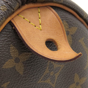 ルイヴィトン LOUIS VUITTON スピーディ 25 M41109 モノグラム モノグラムキャンバス ハンドバッグ ゴールド金具 茶