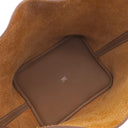 エルメス HERMES ピコタンロックMM ゴールド トリヨンクレマンス ハンドバッグ シルバー金具 新品 未使用 茶