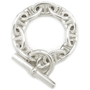 エルメス HERMES シェーヌダンクル TGM シルバー シルバー925 ブレスレット 10コマ スターリングシルバー SV925