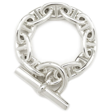 エルメス HERMES シェーヌダンクル TGM シルバー シルバー925 ブレスレット 10コマ スターリングシルバー SV925