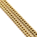 喜平 KIHEI K18 18金 60.3cm 80.3g 6面 ダブル Ｗ イエローゴールド K18YG ネックレス 造幣局検定マーク ※ショッピングローン対応していません