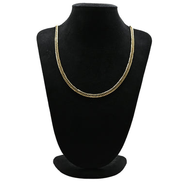 喜平 KIHEI K18 18金 60.3cm 80.3g 6面 ダブル Ｗ イエローゴールド K18YG ネックレス 造幣局検定マーク ※ショッピングローン対応していません