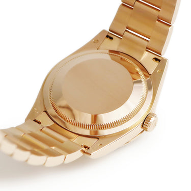 腕時計 ロレックス ROLEX デイデイト 118235FA ランダム番 自動巻き メンズ ランダム番 K18RG無垢 純正ダイヤ 純正ルビー オイスターブレス