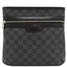 ルイヴィトン LOUIS VUITTON トマス N58028 ダミエグラフィット ダミエグラフィットキャンバス ショルダーバッグ シルバー金具 黒 グレー