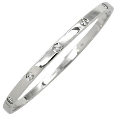 カルティエ Cartier LOVE ラブブレス SM 10Pダイヤ B6048016 ホワイトゴールド K18WG #16 ブレスレット 750WG 18K 18金 バングル