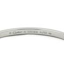 カルティエ Cartier LOVE ラブブレス SM 10Pダイヤ B6048016 ホワイトゴールド K18WG #16 ブレスレット 750WG 18K 18金 バングル