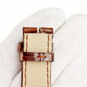 フランクミュラー FRANCK MULLER 純正 7850 トノウカーベックス用 クロコバンド ブラウン クロコダイル 腕時計パーツ 新品同様 ベルト バンド ストラップ 替え 20mm ブラウン 茶