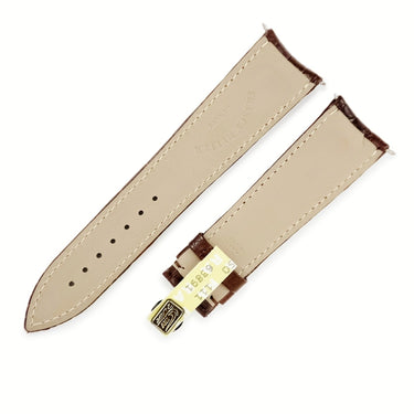 フランクミュラー FRANCK MULLER 純正 8880 8080 8083 トノウカーベックス用 クロコバンド ブラウン クロコダイル 腕時計パーツ 未使用 ベルト 21.5mm ストラップ 替え バネ棒