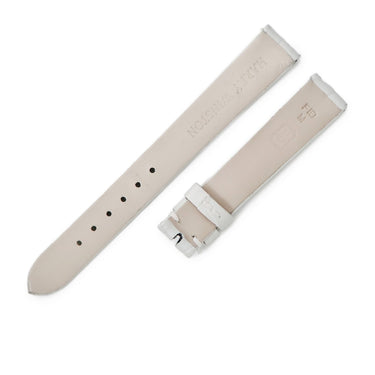 ハリーウィンストン Harry Winston 純正 アヴェニュー用 クロコバンド パールホワイト クロコダイル 腕時計パーツ 替え ベルト ストラップ 14ｍｍ パールホワイト 白