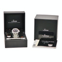 腕時計 ジン SINN 556 556.I.RS 自動巻き メンズ パイロットウォッチ ブラック ラウンド オートマチック バー シースルーバック