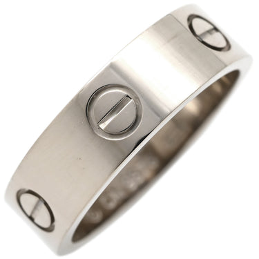 カルティエ Cartier ラブリング クラシックモデル B4084700 ホワイトゴールド K18WG #58(JP18) リング 指輪 LOVE Ring 750 18K WG 18金 18号