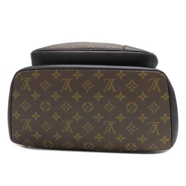 ルイヴィトン LOUIS VUITTON ディーン バックパック M45335 モノグラムマカサー モノグラムマカサー リュック・デイパック ブラック金具 茶 黒