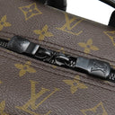 ルイヴィトン LOUIS VUITTON ディーン バックパック M45335 モノグラムマカサー モノグラムマカサー リュック・デイパック ブラック金具 茶 黒