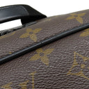 ルイヴィトン LOUIS VUITTON ディーン バックパック M45335 モノグラムマカサー モノグラムマカサー リュック・デイパック ブラック金具 茶 黒