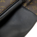 ルイヴィトン LOUIS VUITTON ディーン バックパック M45335 モノグラムマカサー モノグラムマカサー リュック・デイパック ブラック金具 茶 黒