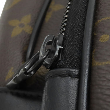 ルイヴィトン LOUIS VUITTON ディーン バックパック M45335 モノグラムマカサー モノグラムマカサー リュック・デイパック ブラック金具 茶 黒