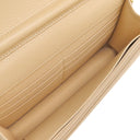 シャネル CHANEL クラシック マトラッセ チェーンウォレット AP0250 ベージュ キャビアスキン チェーンウォレット ゴールド金具 ココマーク