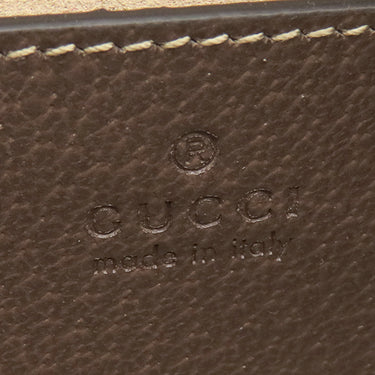 グッチ GUCCI GGスプリーム ミニ バッグ 517350 ベージュ GGスプリームキャンバス ショルダーバッグ ゴールド金具 茶