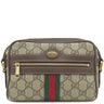 グッチ GUCCI GGスプリーム ミニ バッグ 517350 ベージュ GGスプリームキャンバス ショルダーバッグ ゴールド金具 茶