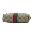 グッチ GUCCI GGスプリーム ミニ バッグ 517350 ベージュ GGスプリームキャンバス ショルダーバッグ ゴールド金具 茶