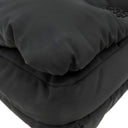 ロエベ LOEWE ゴヤ パファー メッセンジャー B896G22X01 ブラック ナイロン ショルダーバッグ シルバー金具 黒 オレンジ