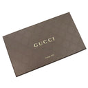 グッチ GUCCI マイクログッチシマ 449393 ブラック レザー 長財布 ゴールド金具 黒 ダブルG