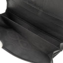 グッチ GUCCI マイクログッチシマ 449393 ブラック レザー 長財布 ゴールド金具 黒 ダブルG