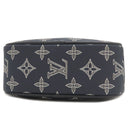 ルイヴィトン LOUIS VUITTON ダヌーブ PM アップサイドダウン M43678 ネイビー モノグラムインクキャンバス ショルダーバッグ 紺 メタリック金具