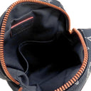 ルイヴィトン LOUIS VUITTON ダヌーブ PM アップサイドダウン M43678 ネイビー モノグラムインクキャンバス ショルダーバッグ 紺 メタリック金具