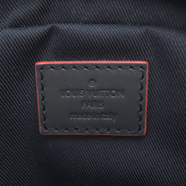 ルイヴィトン LOUIS VUITTON ダヌーブ PM アップサイドダウン M43678 ネイビー モノグラムインクキャンバス ショルダーバッグ 紺 メタリック金具