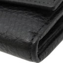 グッチ GUCCI ソーホー インターロッキング ウォレット 282414 ブラック レザー 長財布 ゴールド金具 黒