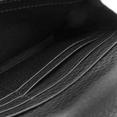 グッチ GUCCI ソーホー インターロッキング ウォレット 282414 ブラック レザー 長財布 ゴールド金具 黒