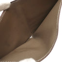 エルメス HERMES クリック12 エトゥープ ヴォーエプソン 三つ折り財布 シルバー金具 グレージュ