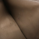 エルメス HERMES クリック12 エトゥープ ヴォーエプソン 三つ折り財布 シルバー金具 グレージュ