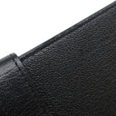 エルメス HERMES ベアンスフレ ブラック シェーブル 長財布 ゴールド金具 黒 二つ折り財布