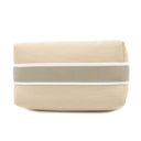 エルメス HERMES ブリッド ア ブラック PM ナチュラル トワルアッシュ ポーチ シルバー金具 ハンドバッグ バニティバッグ トワルH