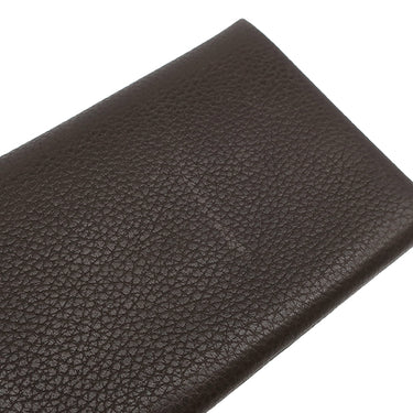 エルメス HERMES カルヴィ デュオ エベンヌ バレニアフォーブル カードケース シルバー金具 茶 グレー バイカラー フラグメントケース