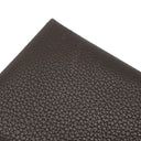 エルメス HERMES カルヴィ デュオ エベンヌ バレニアフォーブル カードケース シルバー金具 茶 グレー バイカラー フラグメントケース