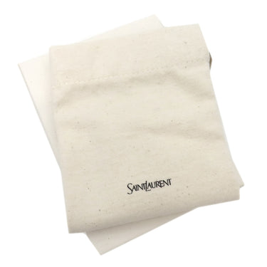 サンローラン SAINT LAURENT ロゴ 685557 ブラック レザー キーケース シルバー金具 黒 鍵入れ 4連