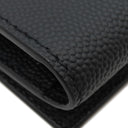 サンローラン SAINT LAURENT ロゴ 685557 ブラック レザー キーケース シルバー金具 黒 鍵入れ 4連