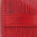 ルイヴィトン LOUIS VUITTON プチノエ M44107 カスティリアンレッド エピレザー ショルダーバッグ ゴールド金具 赤 巾着