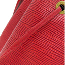 ルイヴィトン LOUIS VUITTON プチノエ M44107 カスティリアンレッド エピレザー ショルダーバッグ ゴールド金具 赤 巾着