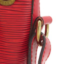 ルイヴィトン LOUIS VUITTON プチノエ M44107 カスティリアンレッド エピレザー ショルダーバッグ ゴールド金具 赤 巾着