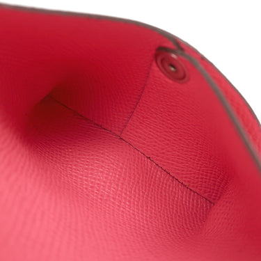 エルメス HERMES バスティア ローズアザレ ヴォーエプソン コインケース シルバー金具 小銭入れ